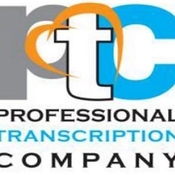 Professional Transcription Company Logo