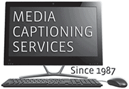 Media Captioning Services Logo