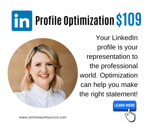 LinkedIn profile optimization service $109