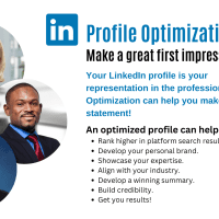 Linked In profile optimization service for $109